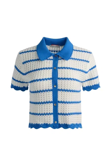 Cardigan Alice + Olivia tricotate alb