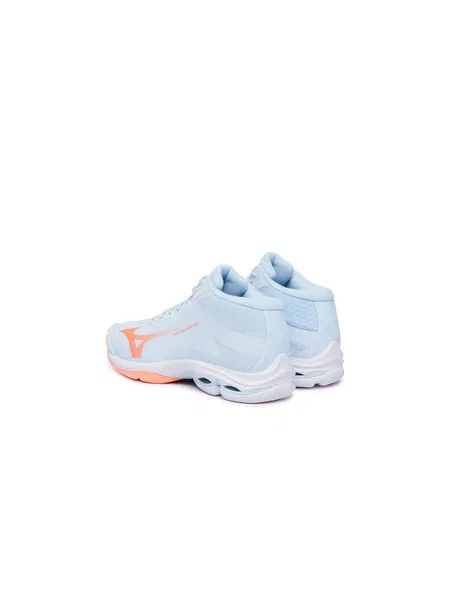 Tenisice za dvoranski nogomet Mizuno Wave Lightning Pro Mid Svijetlo plava