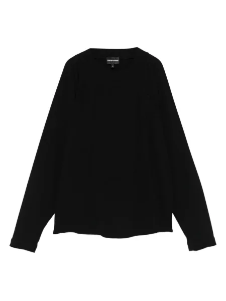 Hosszú felső Emporio Armani fekete
