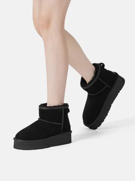 Everau Botine Dusky' negru