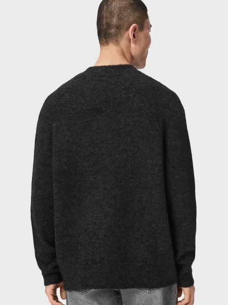 Шерстяной свитер Allsaints черный