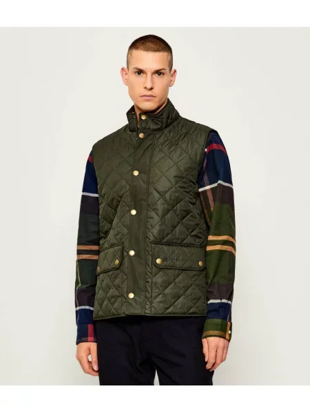 Barbour Vestă elegantă verde
