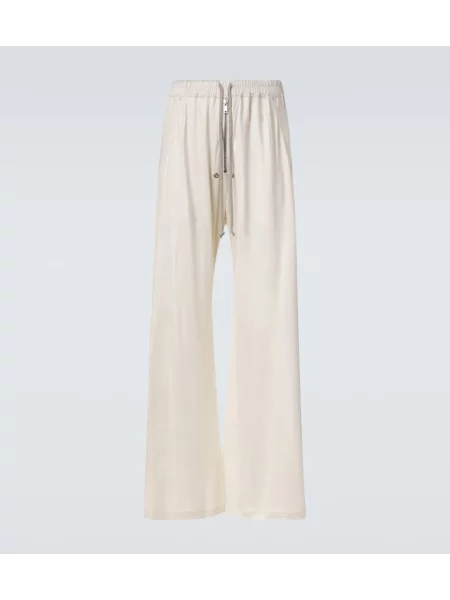 Kalhoty Rick Owens bílé