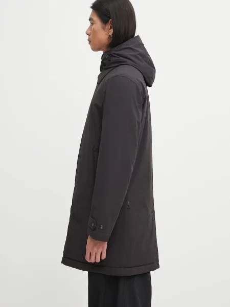 Μπουφάν Woolrich Stretch 2 in 1 Carcoat μαύρο