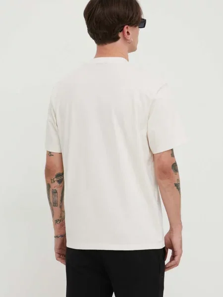 HUGO t-shirt beżowa