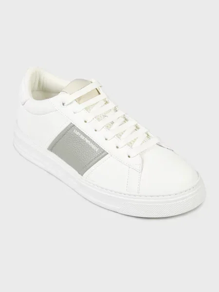 Кеды Emporio Armani белые