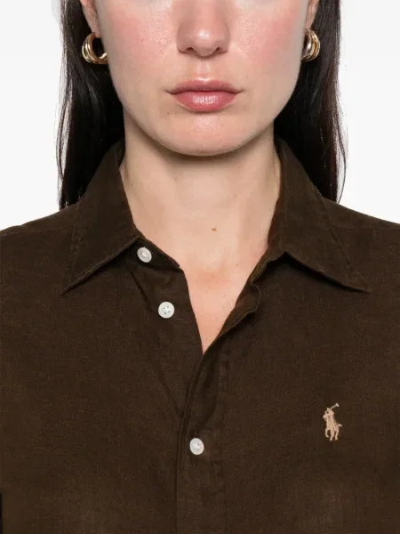 Cămașă Polo Ralph Lauren de in roz