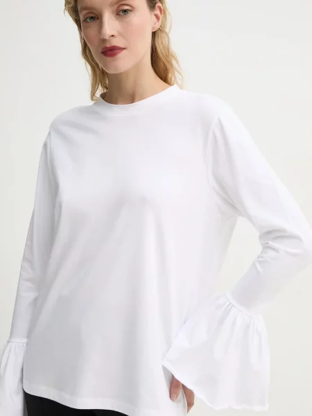 Tricou mânecă lungă The Sleeper alb