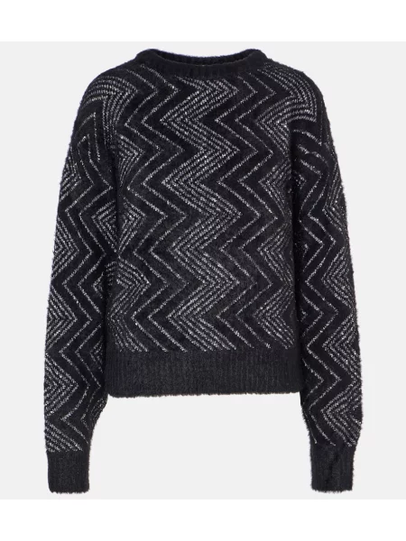 Pulover Missoni tricotate negru