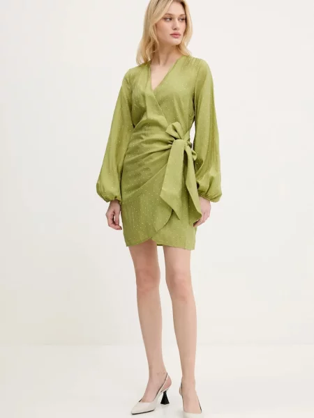 Haljina Never Fully Dressed mini uska zelena