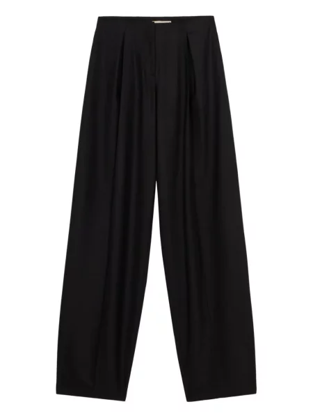 Pantaloni Blumarine plisate negru