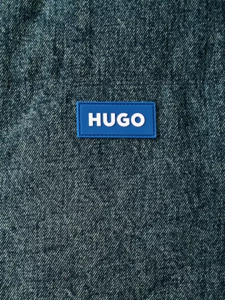 HUGO Blue стьобана куртка синя