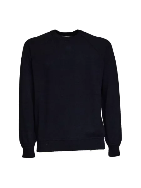 Sweter Filippo De Laurentiis wełniany niebieski