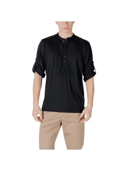 Tricou Antony Morato cu broderie negru