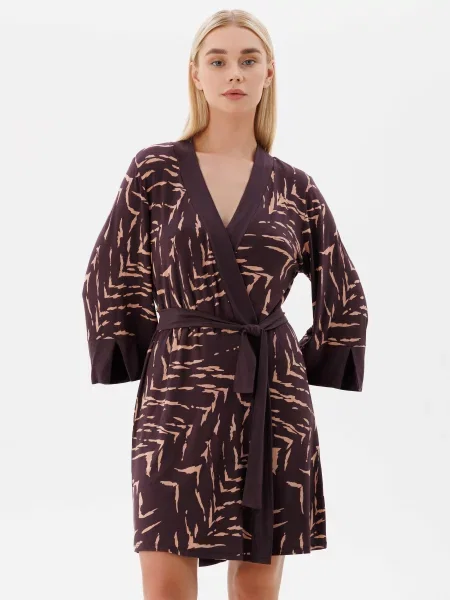 Халат Leinle коричневий