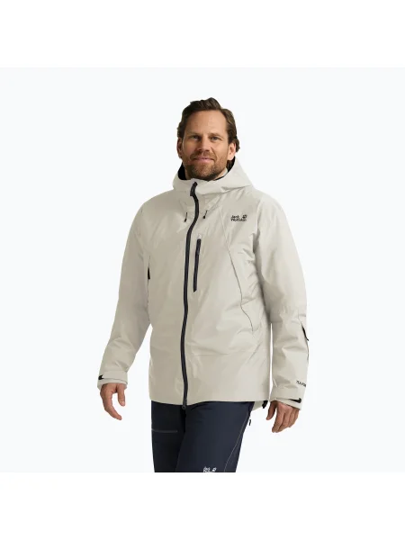 Geacă de schi pentru bărbați Jack Wolfskin Flowline Pro 2L Ins pale sand