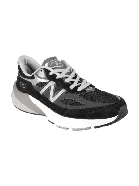 Sneakersy New Balance 990 zamszowe czarne