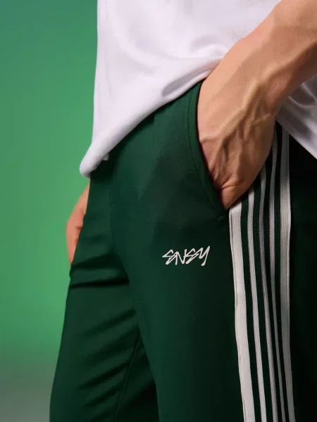 Спортивные штаны Sinsay зеленые