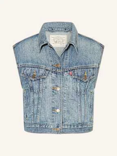 Kamizelka jeansowa Levi's niebieska