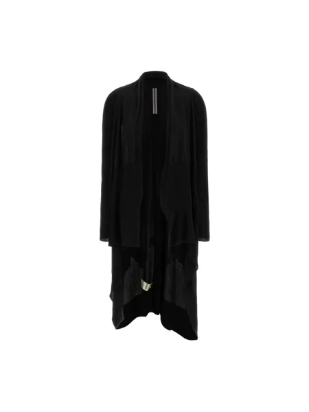 Kardigan Rick Owens wełniany czarny
