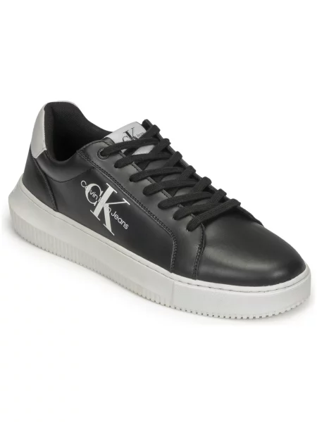 Calvin Klein Jeans Tenisice Chunky Cupsole Monologo crna