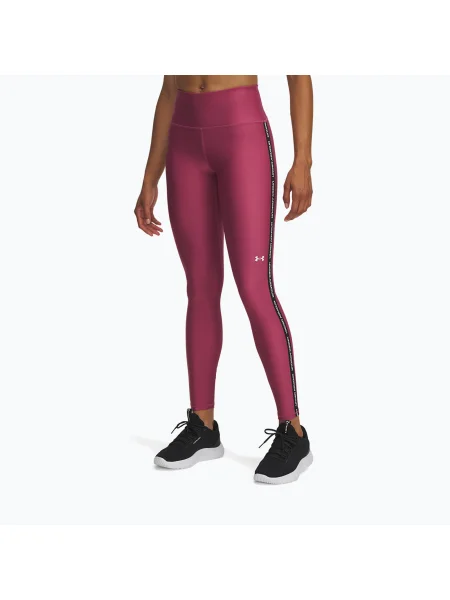 UNDER ARMOUR legginsy treningowa Tech WM Tape L różowe