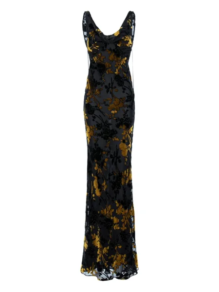 Maksi sukienka maxi V:pm Atelier garniturowa czarna