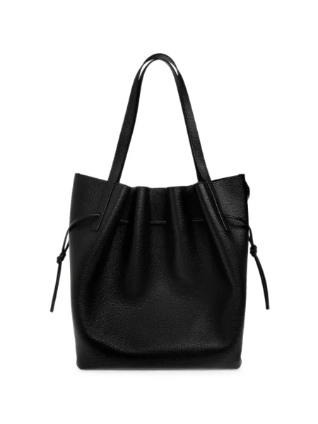 Geantă shopper Yuzefi din piele negru