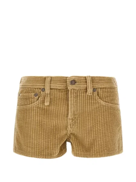 Pantaloni scurți R13 de catifea cord