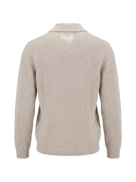 Gulerat cardigan Lardini tricotate