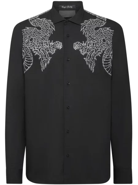 Cămașă Philipp Plein negru