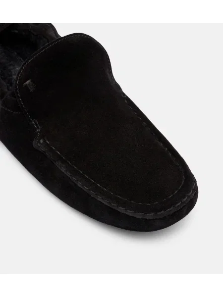 Loaferke Tod's iz semiša črna