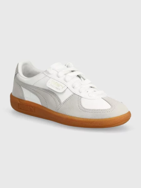 Кожени маратонки Puma Palermo бяло