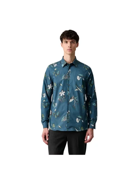 Koszula Ps By Paul Smith casual niebieska
