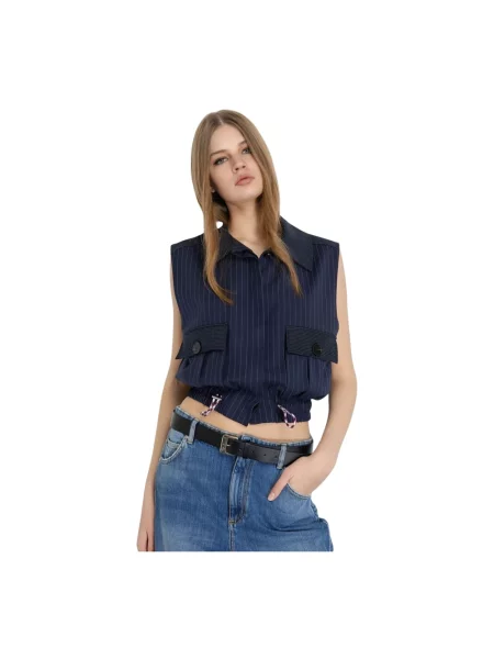 Kamizelka Gaëlle Paris niebieska