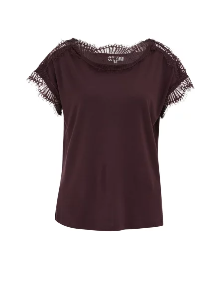 WE Fashion Tricou mov vânătă