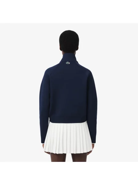 Lacoste Bluza Rozpinana Tennis Heritage granatowa