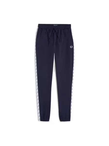 Spodnie Fred Perry do biegania niebieskie