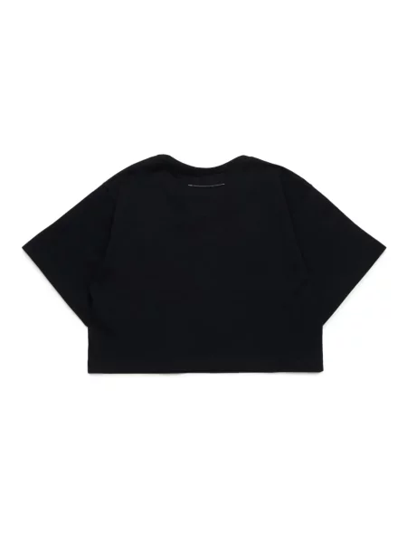 Koszulka dziecięca Mm6 Maison Margiela czarna