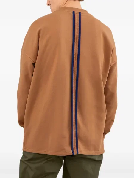 Hanorac crewneck Puma cu autograf maro