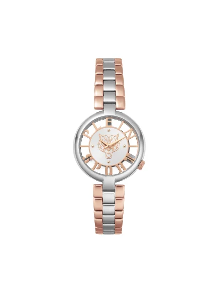 Часовници Plein Sport с тигров принт златисто