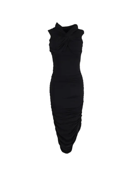 Rochie midi Khaite până la genunchi de costum negru