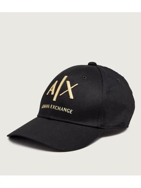 Armani Exchange Baseball sapka fekete
