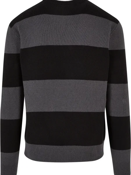 Urban Classics Pulover gri negru