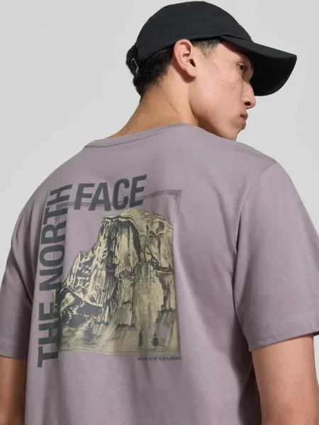 Koszulka z logo i okrągłym dekoltem The North Face