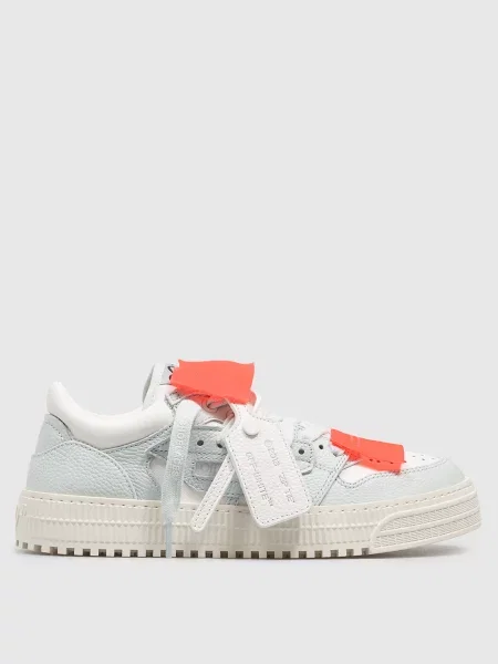 Комбіновані кросівки Off-white блакитні