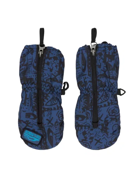 Quiksilver Smučarske rokavice Indie Mornarsko modra