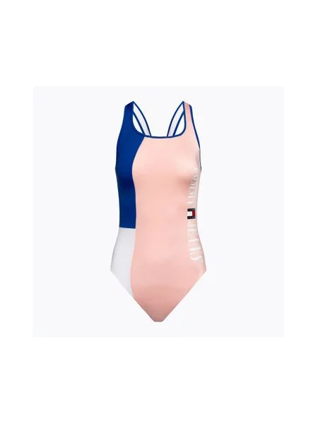 Купальник суцільний Tommy Hilfiger One Piece Runway pink рожевий