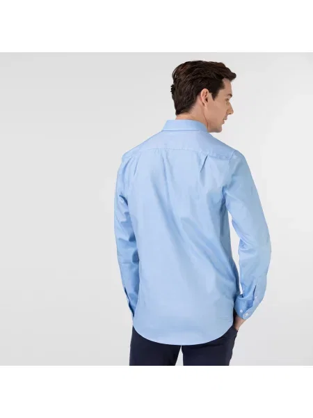 Lacoste сорочка чоловіча блакитна