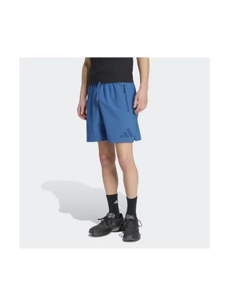 Pantaloni scurți de sport Adidas albastru